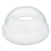 CAFE EXPRESS 92mm DOME LID W/ HOLE 50/PK x 20/CS