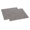 Black Checkered Wax Paper Liners Pack Of 2000