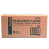 KL260 WAXED KRAFT SANITARY DISPOSAL LINER BAG (500/CS)