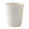 12oz white Double wall cup 500/case