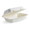 Compostable Sugarcane Clamshell  9x6 Single compartment- 250/cs