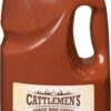 Cattlemen's Texas Smoky Base BBQ Sauce, 3.78 L Each
