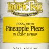 Pizza cuts pineapple pieces in light syrup (2.84L)
