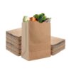Recycled Kraft Grocery Paper Bag 10x6x17 #50 500/cs