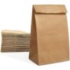 Recycled Kraft Grocery Paper Bag #60 12*7*17 400/cs