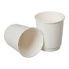 8OZ HOT CUP PAPER WHITE @20X50
