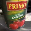 Primo tomato ketchup (2.84l/100 fl oz) each